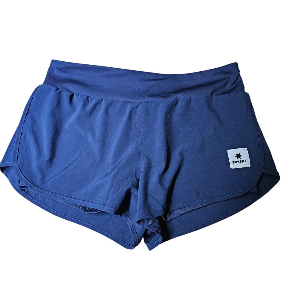 SAYSKY Running Shorts Blue Large NWT Athletic Training